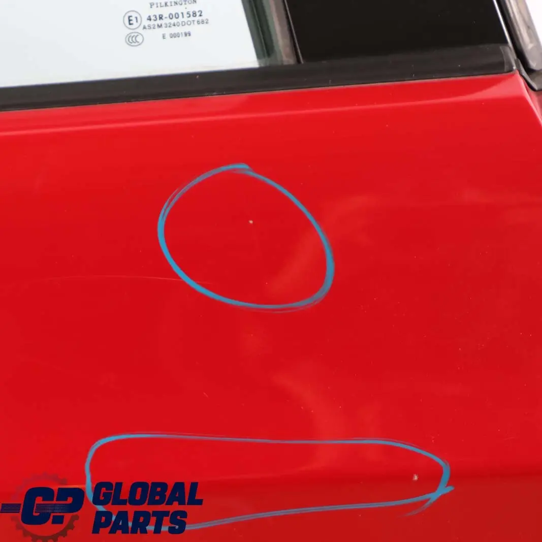 Door Rear Right O/S Karmesinrot Crimson Red - A61 to BMW 3 Series E91 Touring with Part number 7203676 BMW 3 Series E91 Touring Door Rear Right O/S Karmesinrot Crimson Red - A61 - SKU 7203676-KAR - Part number 7203676