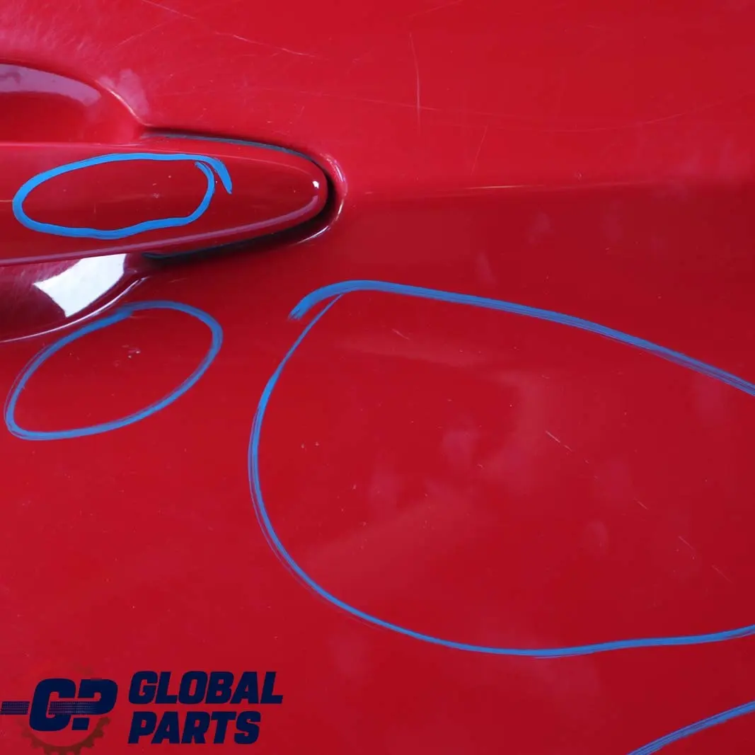 BMW 3 Series E91 Touring Door Rear Right O/S Karmesinrot Crimson Red - A61 - SKU 7203676-KAR - Part number 7203676