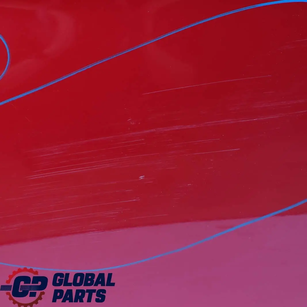 BMW 3 Series E91 Touring Door Rear Right O/S Karmesinrot Crimson Red - A61 - SKU 7203676-KAR - Part number 7203676