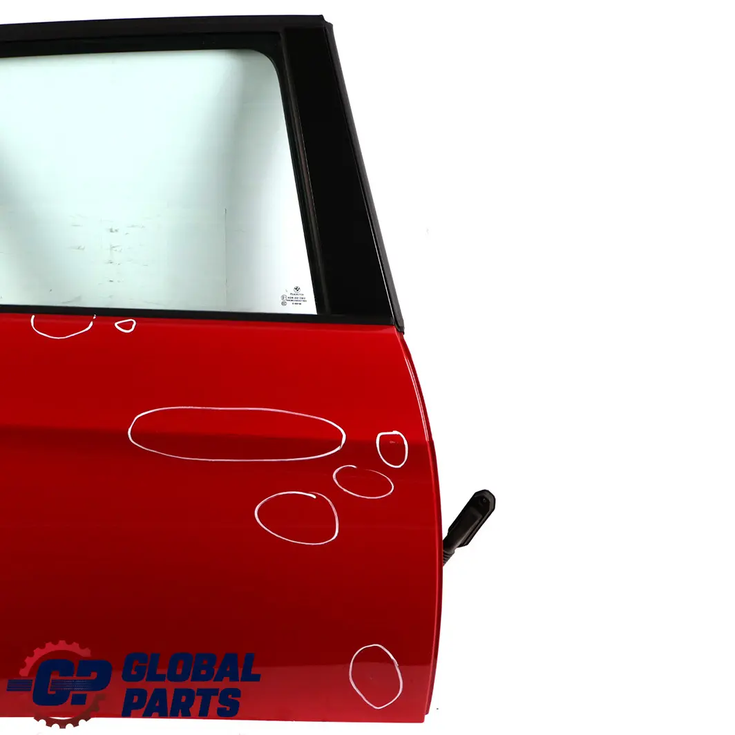 Door Rear Right O/S Karmesinrot Crimson Red - A61 to BMW 3 Series E91 Touring 1 with Part number 7203676 BMW 3 Series E91 Touring 1 Door Rear Right O/S Karmesinrot Crimson Red - A61 - SKU 7203676-KAR1 - Part number 7203676