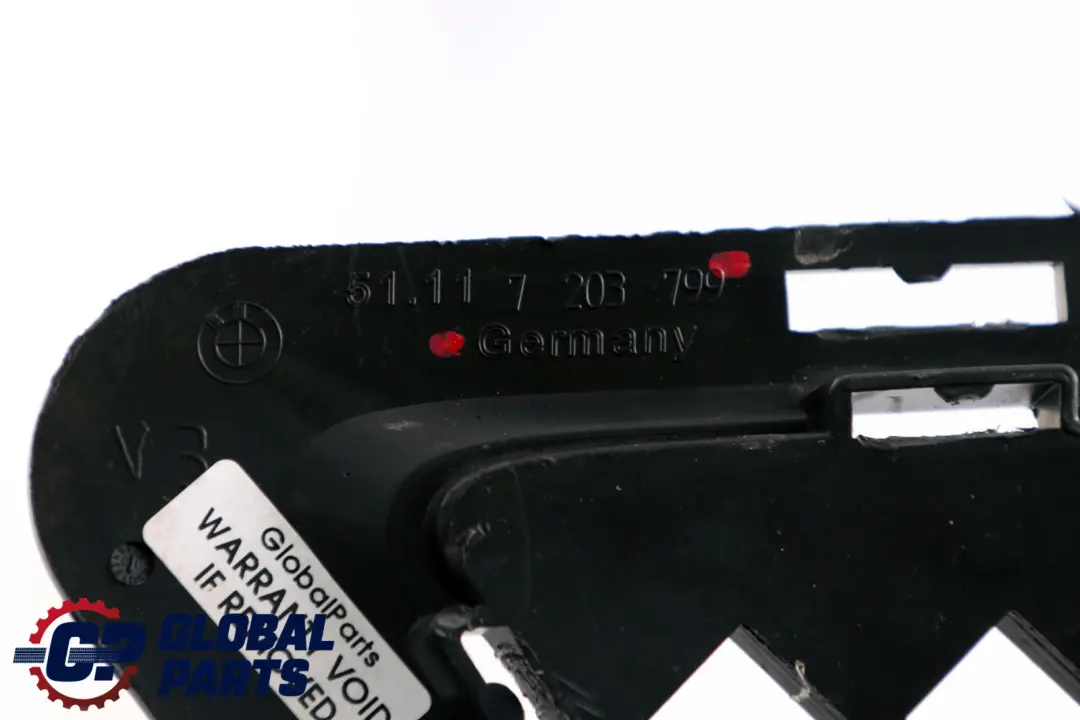 BMW Z4 E89 Griglia Paraurti Anteriore Griglia Chiusa Sinistra Nero - SKU 7203799 - Numero di parte 7203799