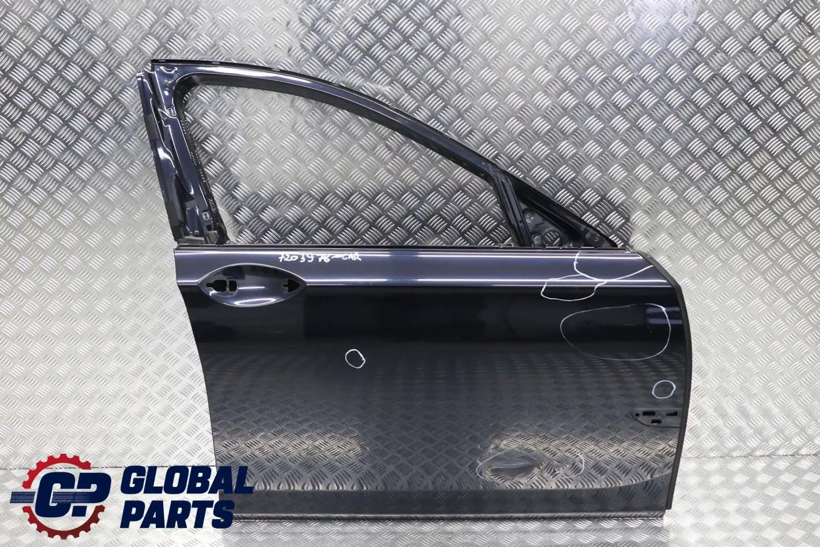 BMW 7 Series F01 Front Right Door O/S Carbonschwarz Carbon Black - 416