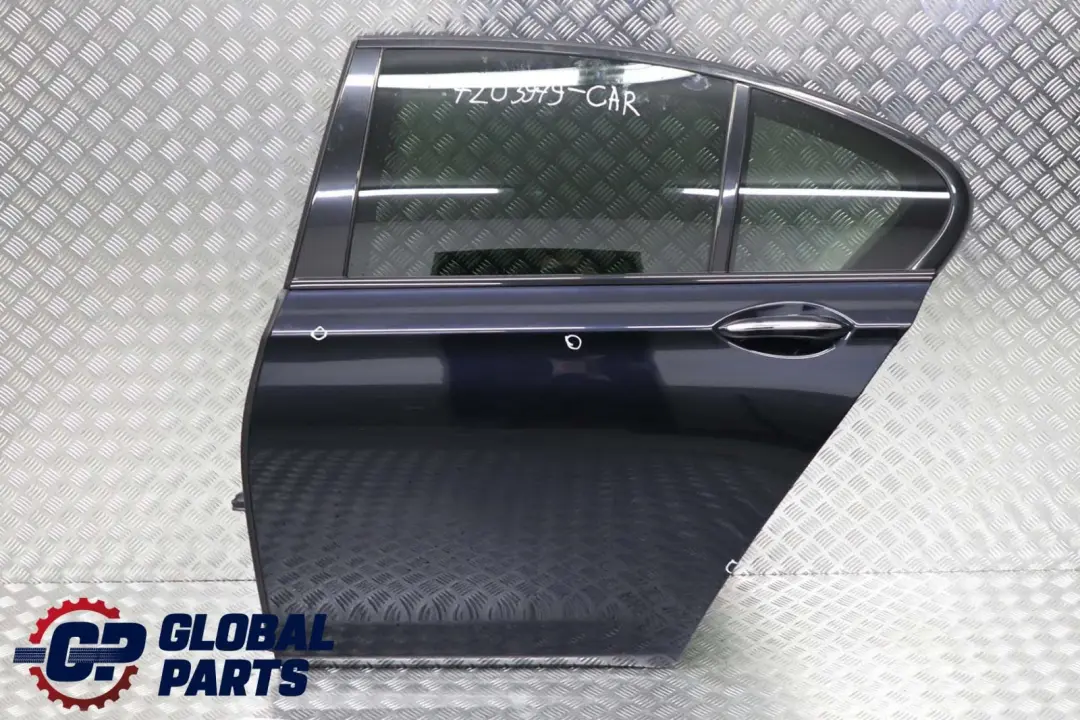 Left Door N/S Carbonschwarz Carbon Black - 416 to BMW 7 Series F01 Rear with Part number 7203979 BMW 7 Series F01 Rear Left Door N/S Carbonschwarz Carbon Black - 416 - SKU 7203979-CAR - Part number 7203979