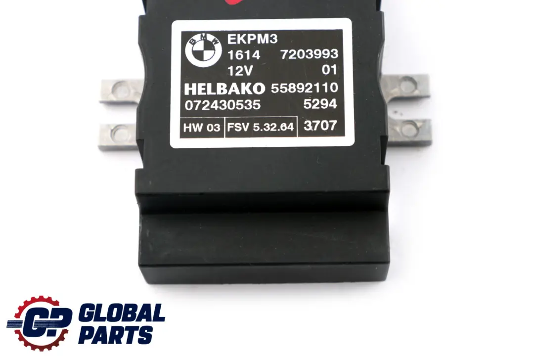 Unite de Controle la Pompe a Carburant ECU pour BMW E60 E61 E63 E81 E87 E90 à propos du numéro de pièce 7203993 BMW E60 E61 E63 E81 E87 E90 Unite de Controle la Pompe a Carburant ECU - SKU 7203993 - Numéro de pièce 7203993