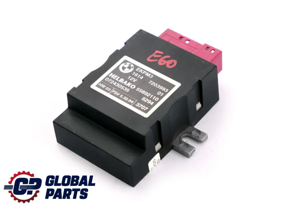 BMW E60 E61 E63 E70 E81 E87 E90 E91 E92 Steuergerät Für Kraftstoffpumpe - SKU 7203993 - Teilenummer 7203993