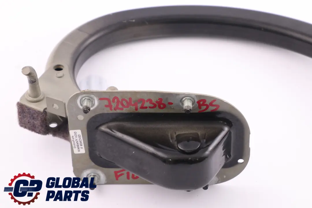 BMW F10 F10N LCI Trunk Lid Hinge Right Black Sapphire Metallic 475 - SKU 7204238-BS - Part number 7204238