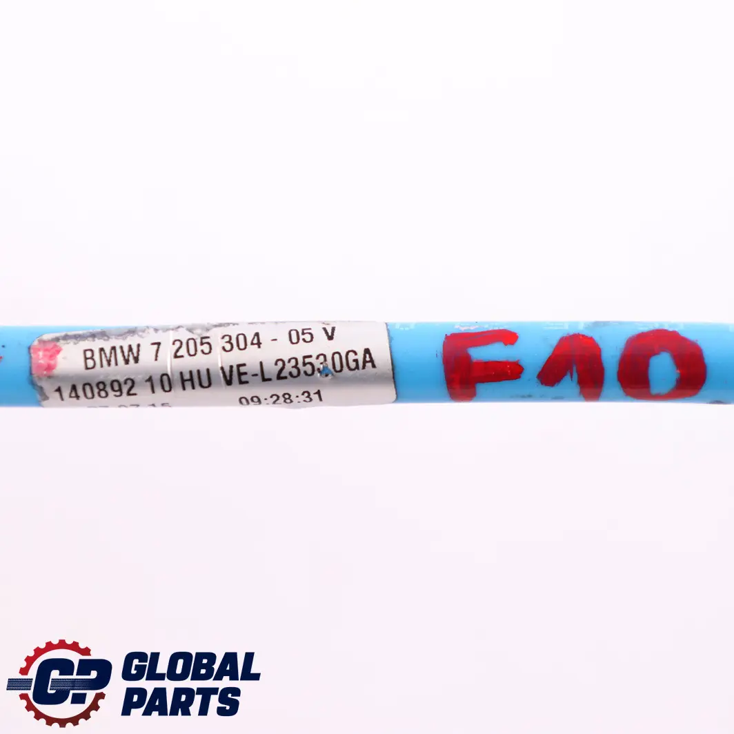 BMW F10 F11 LCI N47N N57 N57N Fuel Feed Line Pipe Hose Rear - SKU 7205304 - Part number 7205304