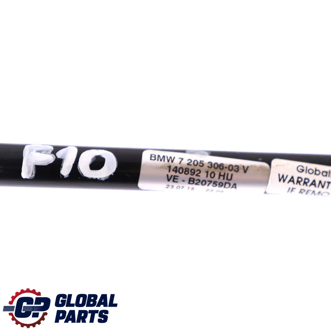 N47N N57 Fuel Return Line Pipe Hose Front to BMW 5 6 F10 F11 LCI F12 F13 with Part number 7205306 BMW 5 6 F10 F11 LCI F12 F13 N47N N57 Fuel Return Line Pipe Hose Front - SKU 7205306 - Part number 7205306