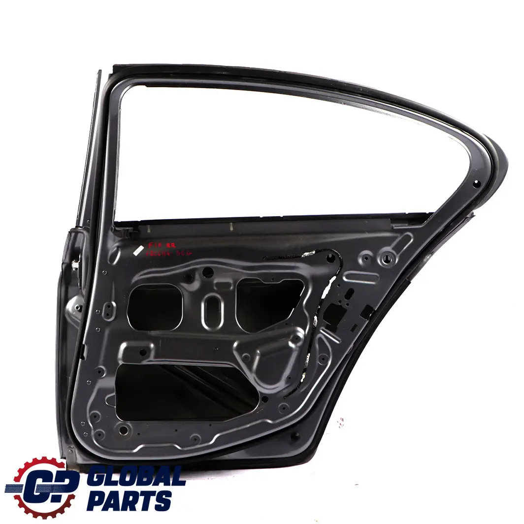 Door Rear Right O/S Spacegrau Space Grey Metallic - A52 to BMW 5 Series F10 with Part number 7206114 BMW 5 Series F10 Door Rear Right O/S Spacegrau Space Grey Metallic - A52 - SKU 7206114-SCG - Part number 7206114