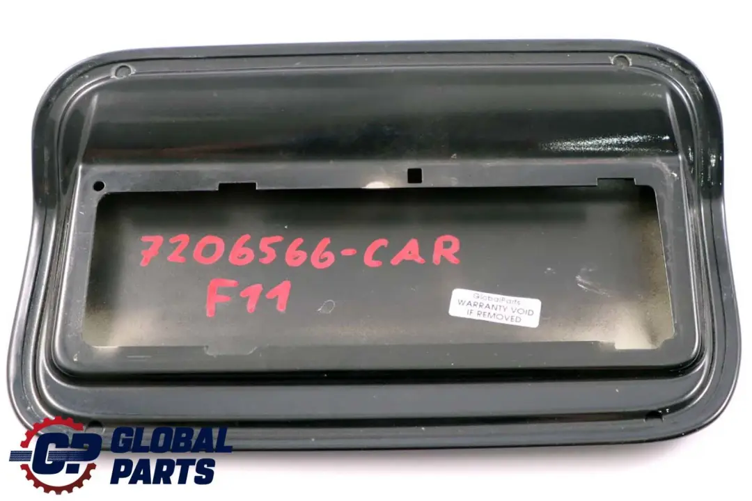 F11N LCI Fill-in Flap Filler Fuel Cover Carbonschwarz Black to BMW 5 Series F11 with Part number 7206566 BMW 5 Series F11 F11N LCI Fill-in Flap Filler Fuel Cover Carbonschwarz Black - SKU 7206566-CAR - Part number 7206566