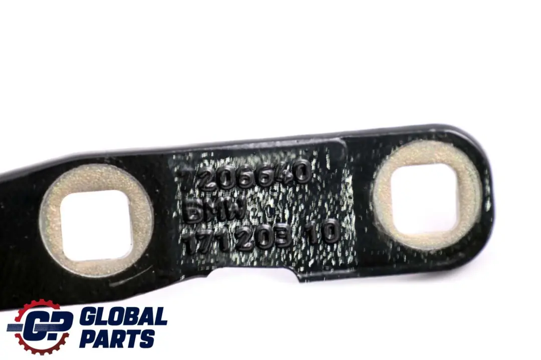 Heckklappenscharnier Rechts Außen Carbonschwarz Metallic - 416 7206640 für BMW F11 mit Teilenummer 7206642 BMW F11 Heckklappenscharnier Rechts Außen Carbonschwarz Metallic - 416 7206640 - SKU 7206642-CAR - Teilenummer 7206642