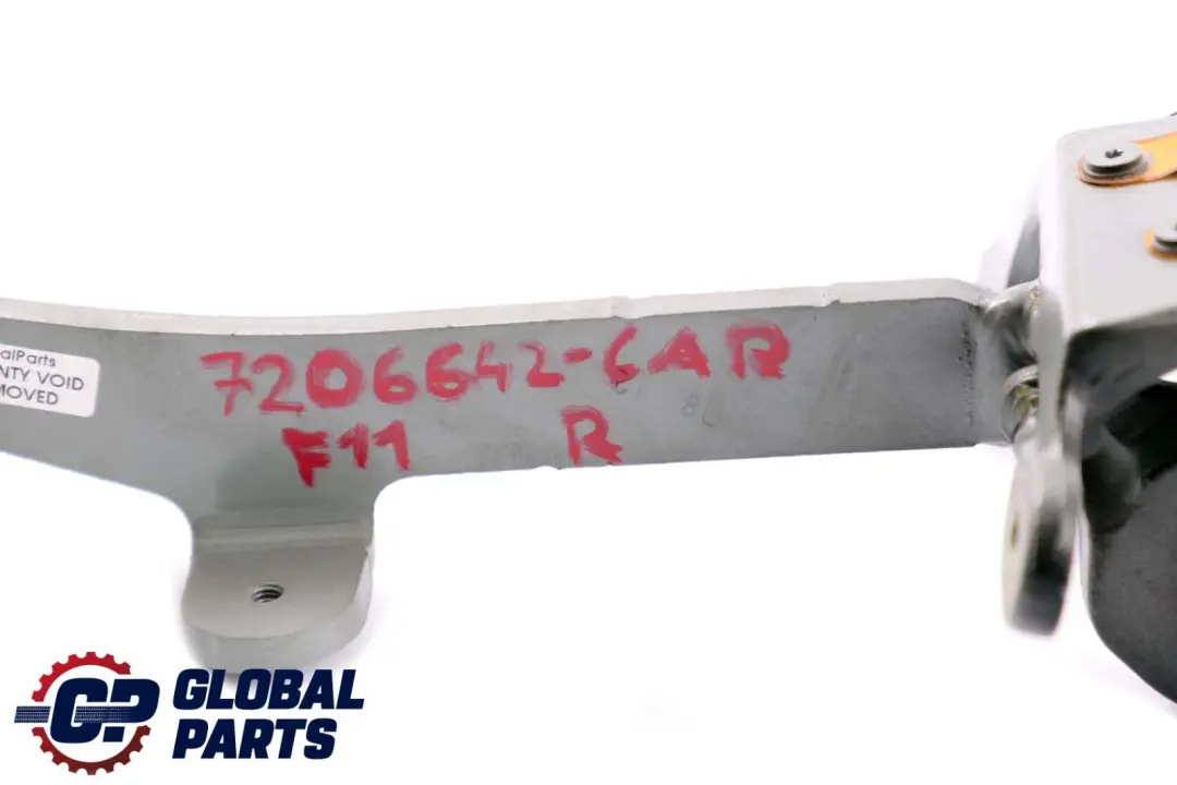 BMW 5 Series F11 Right O/S Trunk Lid Boot Tailgate Hinge Carbonschwarz Black - SKU 7206642-CAR - Part number 7206642