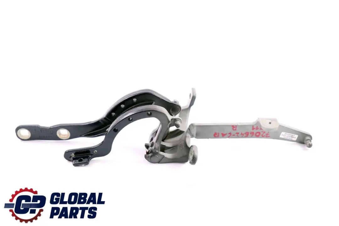 BMW 5 Series F11 Right O/S Trunk Lid Boot Tailgate Hinge Carbonschwarz Black - SKU 7206642-CAR - Part number 7206642