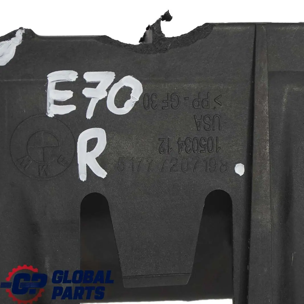 BMW X5 Series E70 1 Bracket Mount Support Piece Sill Right O/S - SKU 7207198-1 - Part number 7207198