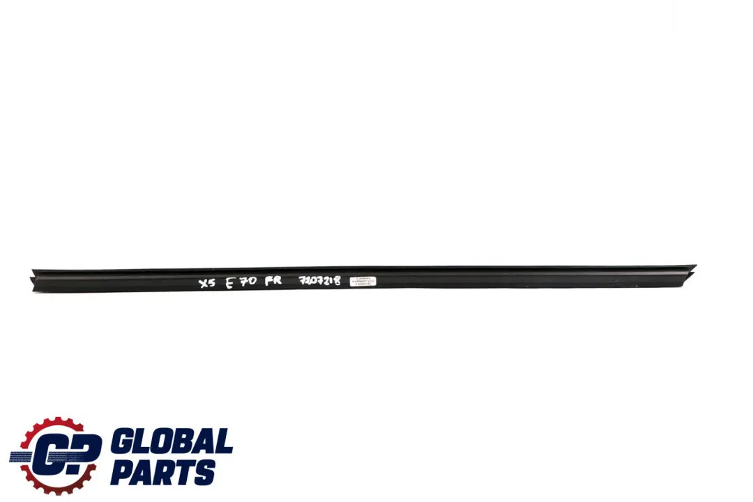 BMW X5 Series E70 Channel Sealing Seal Inside Door Front Right - SKU 7207218 - Part number 7207218