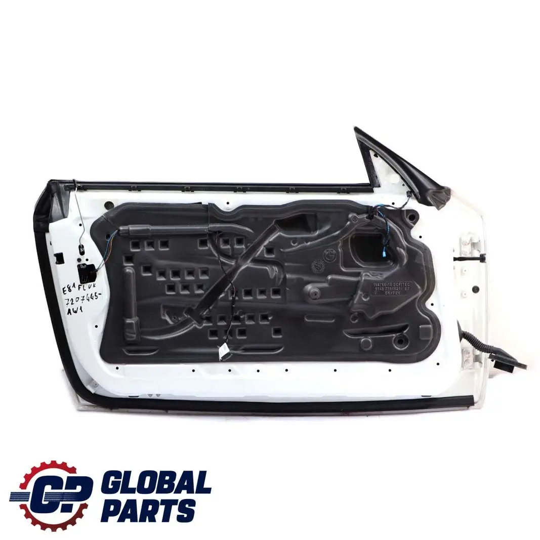 Door Front Left N/S Alpinweiss Alpine White 3 - 300 to BMW 1 E81 E82 E88 1 with Part number 7207445 BMW 1 E81 E82 E88 1 Door Front Left N/S Alpinweiss Alpine White 3 - 300 - SKU 7207445-AW1 - Part number 7207445
