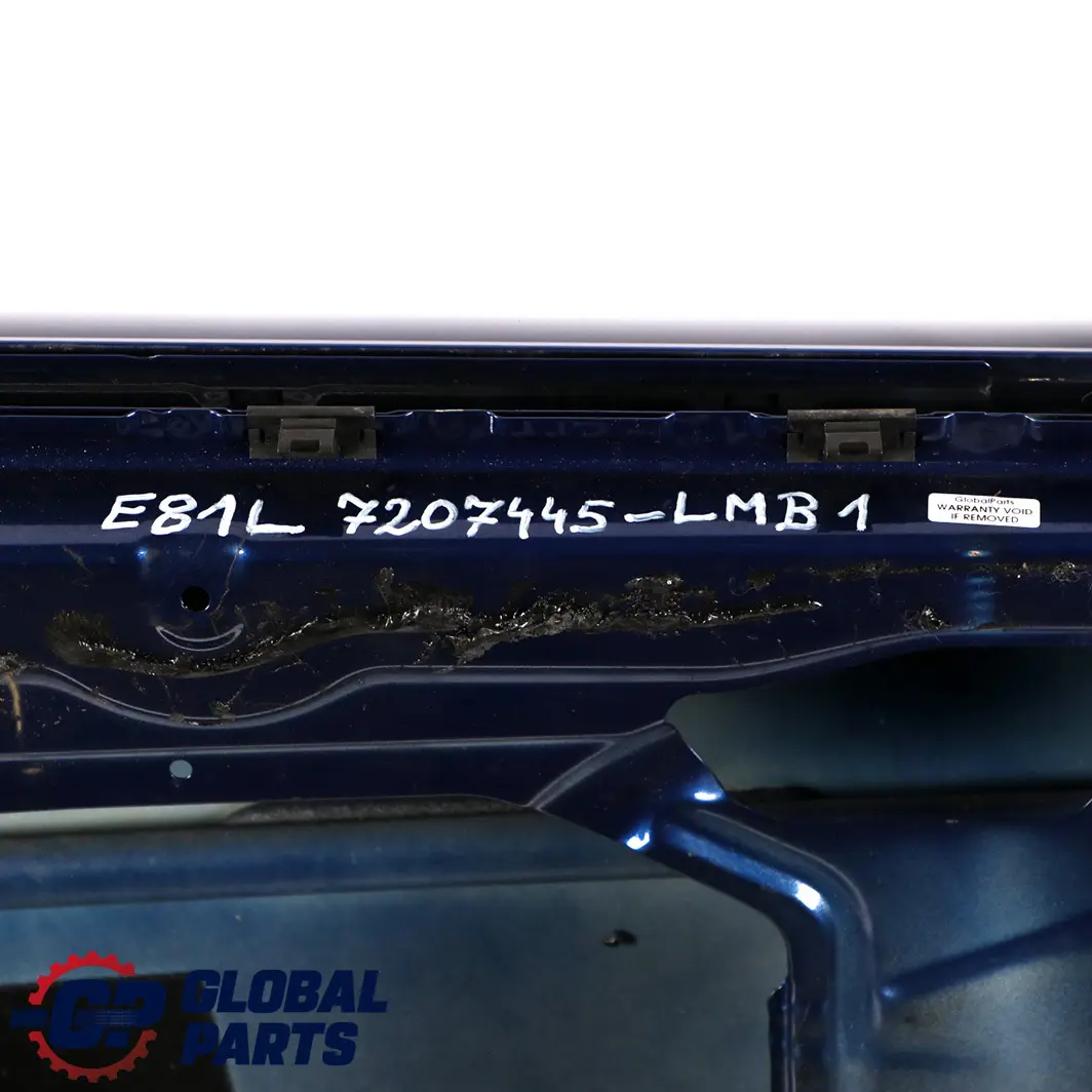 Door Front Left N/S Le Mans Blau Blue Metallic - 381 to BMW 1 E81 E82 E88 1 with Part number 7207445 BMW 1 E81 E82 E88 1 Door Front Left N/S Le Mans Blau Blue Metallic - 381 - SKU 7207445-LMB1 - Part number 7207445