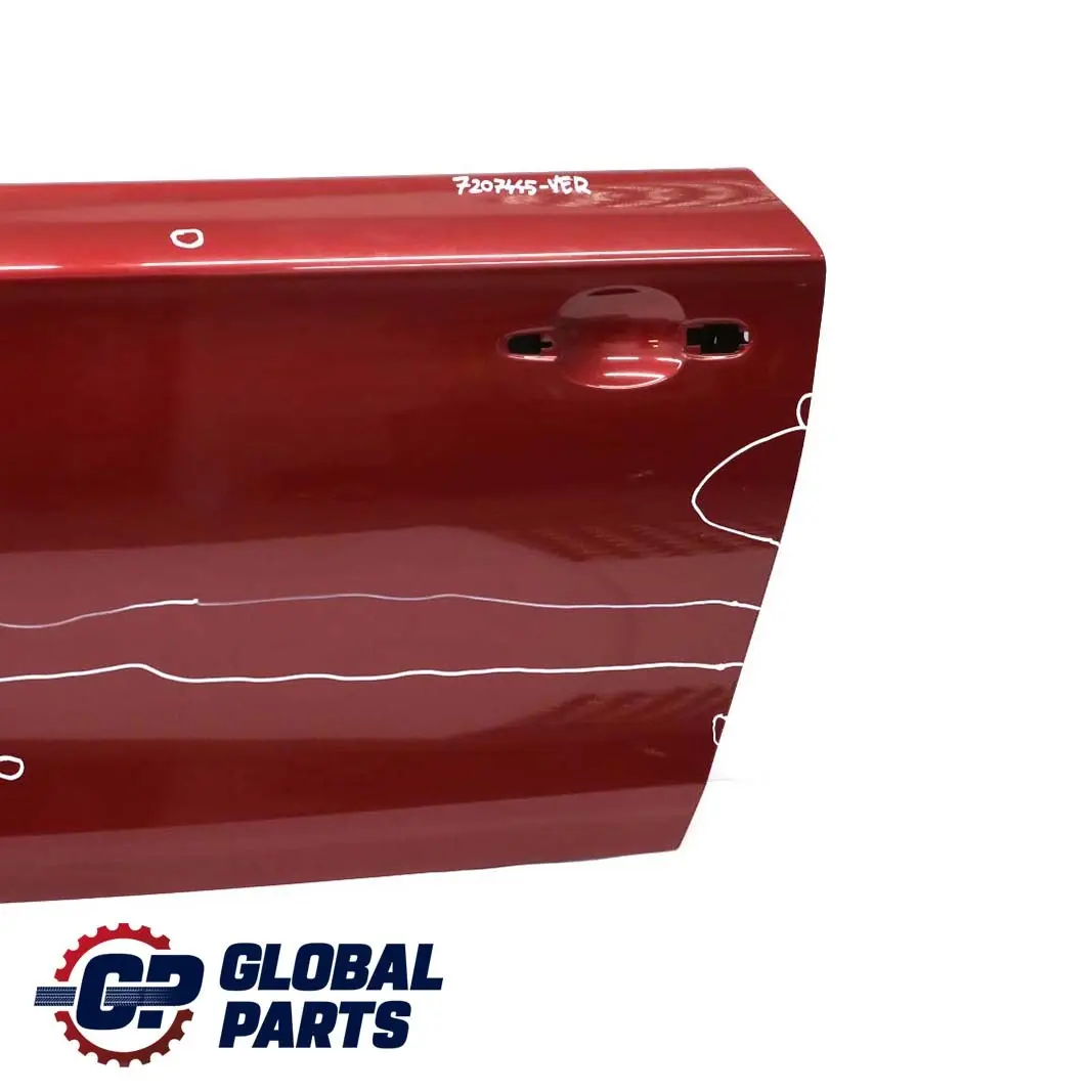 BMW 1 E81 E82 E88 Door Front Left N/S Vermilionrot Red Metallic - A82 - SKU 7207445-VER - Part number 7207445