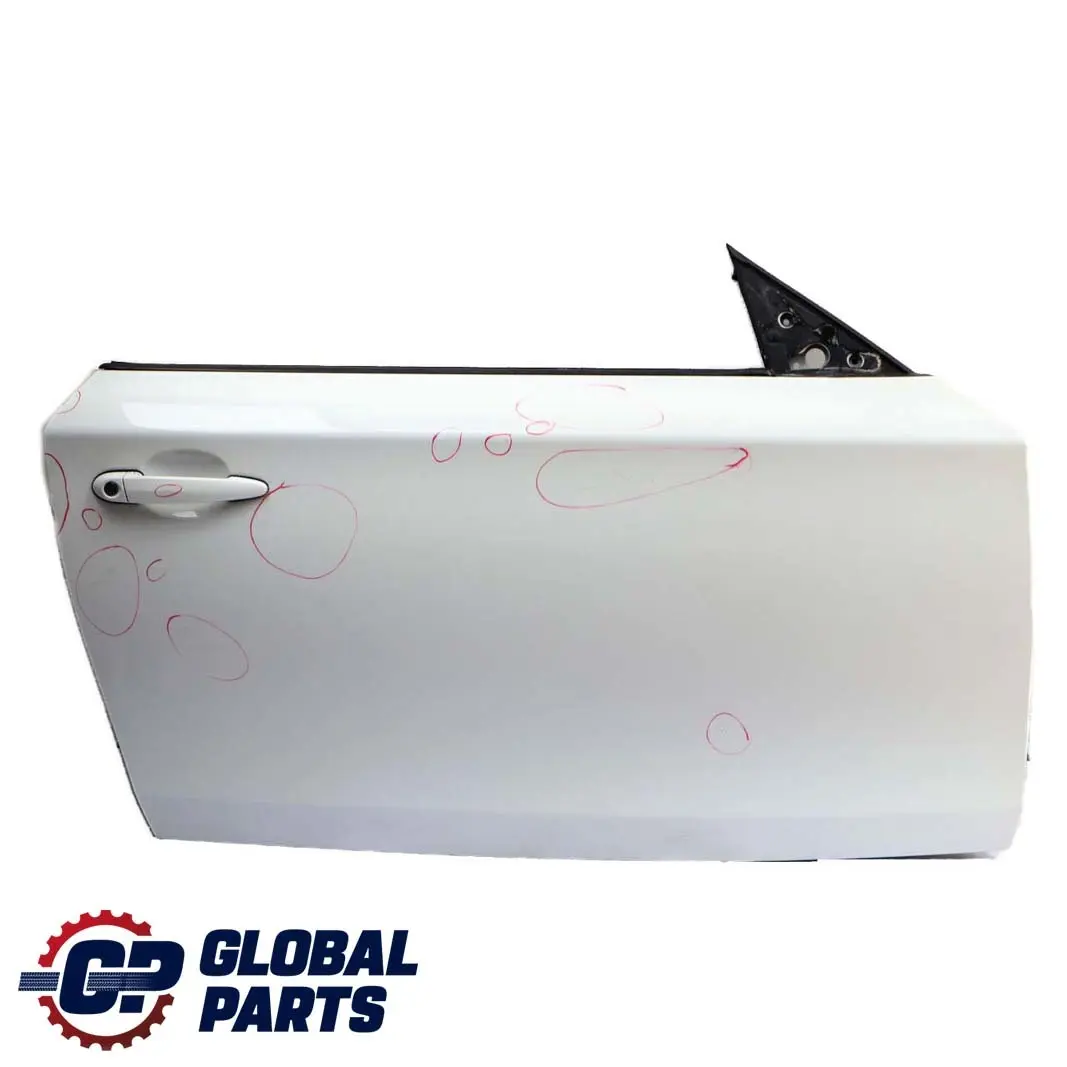 Door Front Right O/S Alpinweiss 3 Alpine White - 300 to BMW 1 E81 E82 E88 2 with Part number 7207446 BMW 1 E81 E82 E88 2 Door Front Right O/S Alpinweiss 3 Alpine White - 300 - SKU 7207446-AW2 - Part number 7207446