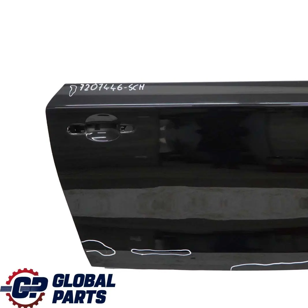 BMW 1 Series E81 E82 E88 Door Front Right O/S Schwarz 2 Jet Black - 668 - SKU 7207446-SCH - Part number 7207446