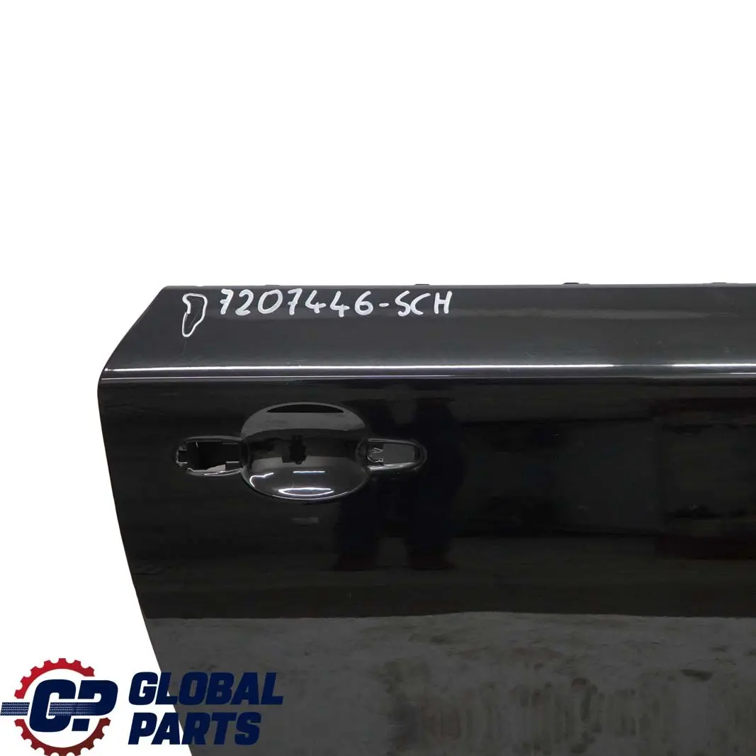 Puerta Delantera Derecha Schwarz 2 Jet Black - 668 para BMW E81 E82 E88 con número de pieza 7207446 BMW E81 E82 E88 Puerta Delantera Derecha Schwarz 2 Jet Black - 668 - SKU 7207446-SCH - Número de pieza 7207446
