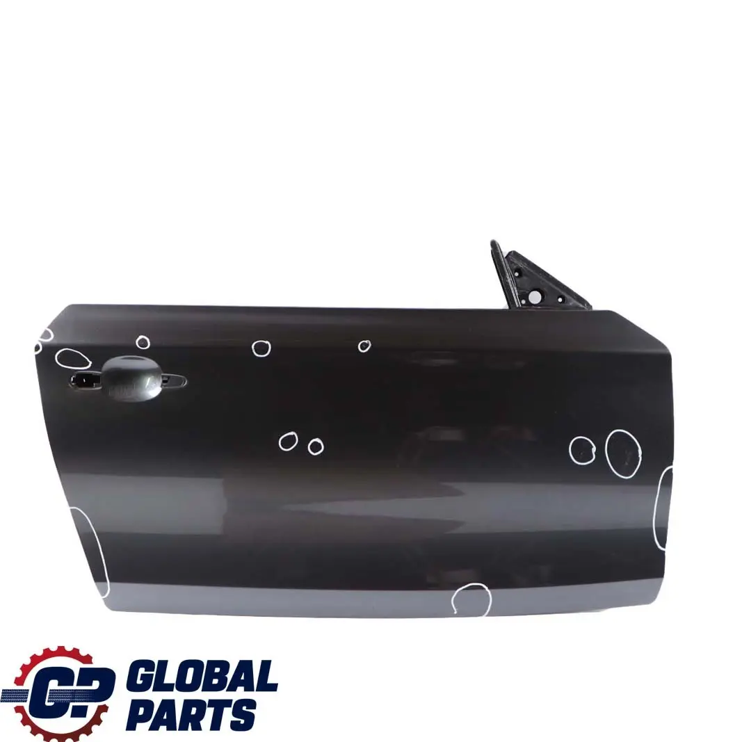 Door Front Right O/S Sparkling Graphite Metallic - A22 to BMW 1 E81 E82 E88 with Part number 7207446 BMW 1 E81 E82 E88 Door Front Right O/S Sparkling Graphite Metallic - A22 - SKU 7207446-SG - Part number 7207446
