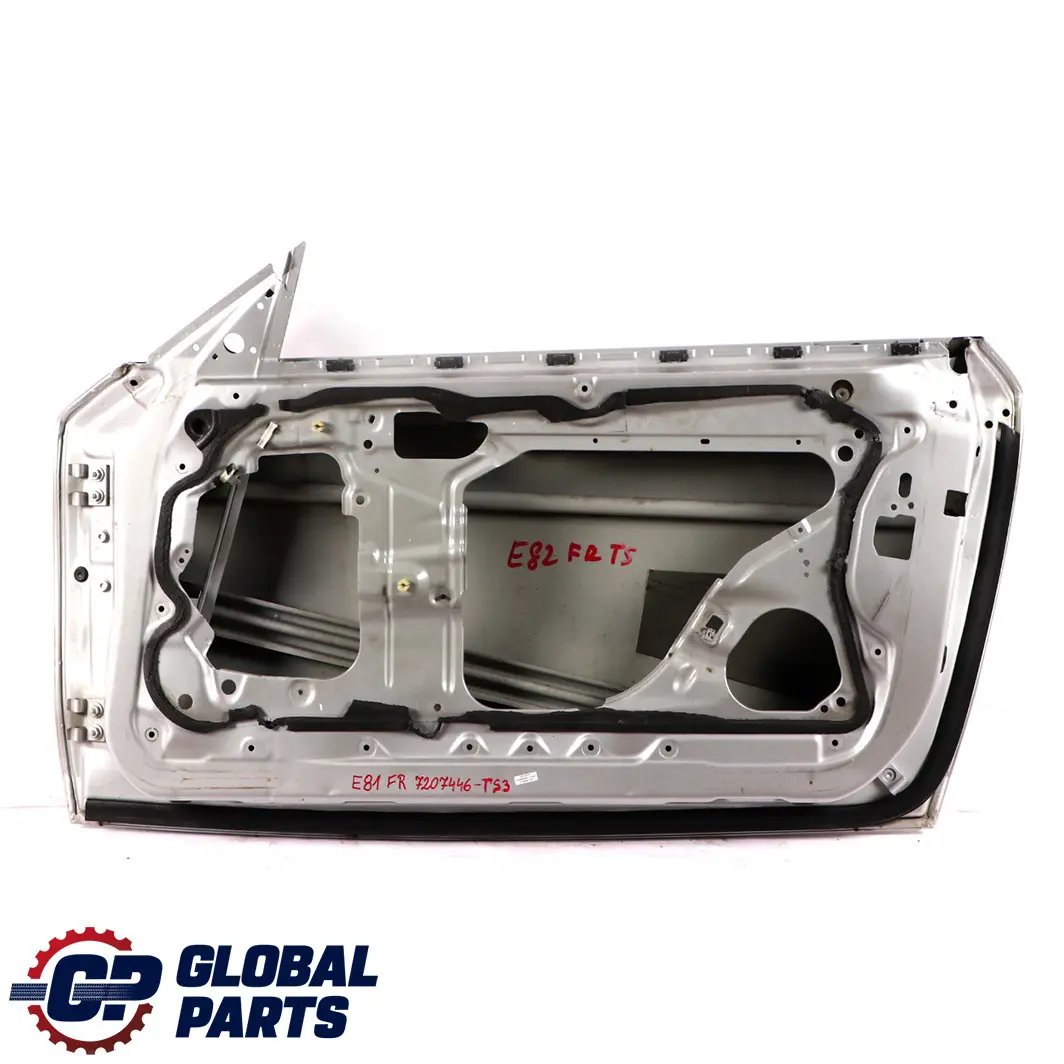 Door Front Right O/S Titansilber Titan Silver Metallic 354 to BMW 1 E81 E82 E88 3 with Part number 7207446 BMW 1 E81 E82 E88 3 Door Front Right O/S Titansilber Titan Silver Metallic 354 - SKU 7207446-TS3 - Part number 7207446