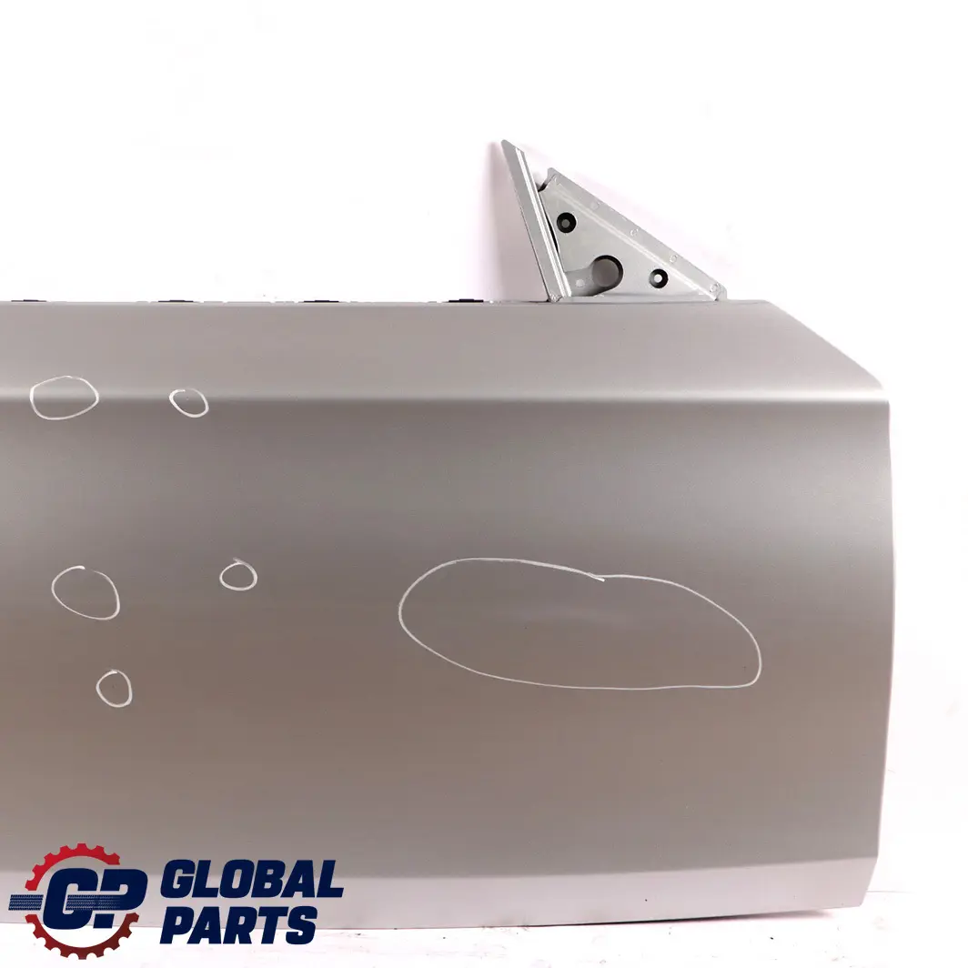 Door Front Right O/S Titansilber Titan Silver Metallic 354 to BMW 1 E81 E82 E88 3 with Part number 7207446 BMW 1 E81 E82 E88 3 Door Front Right O/S Titansilber Titan Silver Metallic 354 - SKU 7207446-TS3 - Part number 7207446