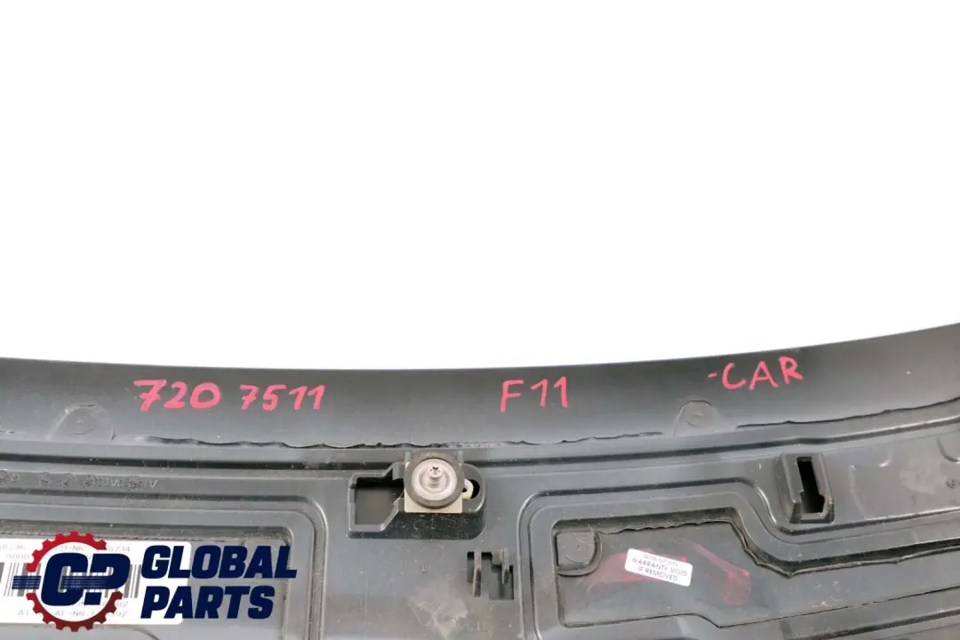 BMW F11 Spoiler Klapy Tył Carbonschwarz Czarny Metalik - 416 - SKU 7207511-CAR - Numer Części 7207511