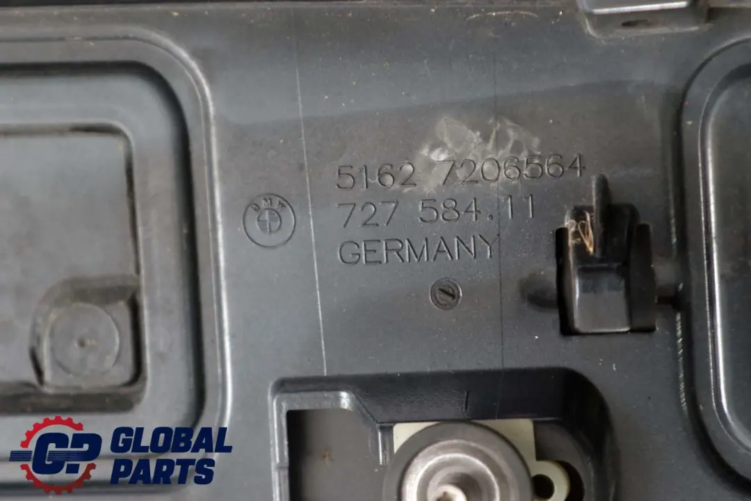 BMW F11 Spoiler Klapy Tył Carbonschwarz Czarny Metalik - 416 - SKU 7207511-CAR - Numer Części 7207511