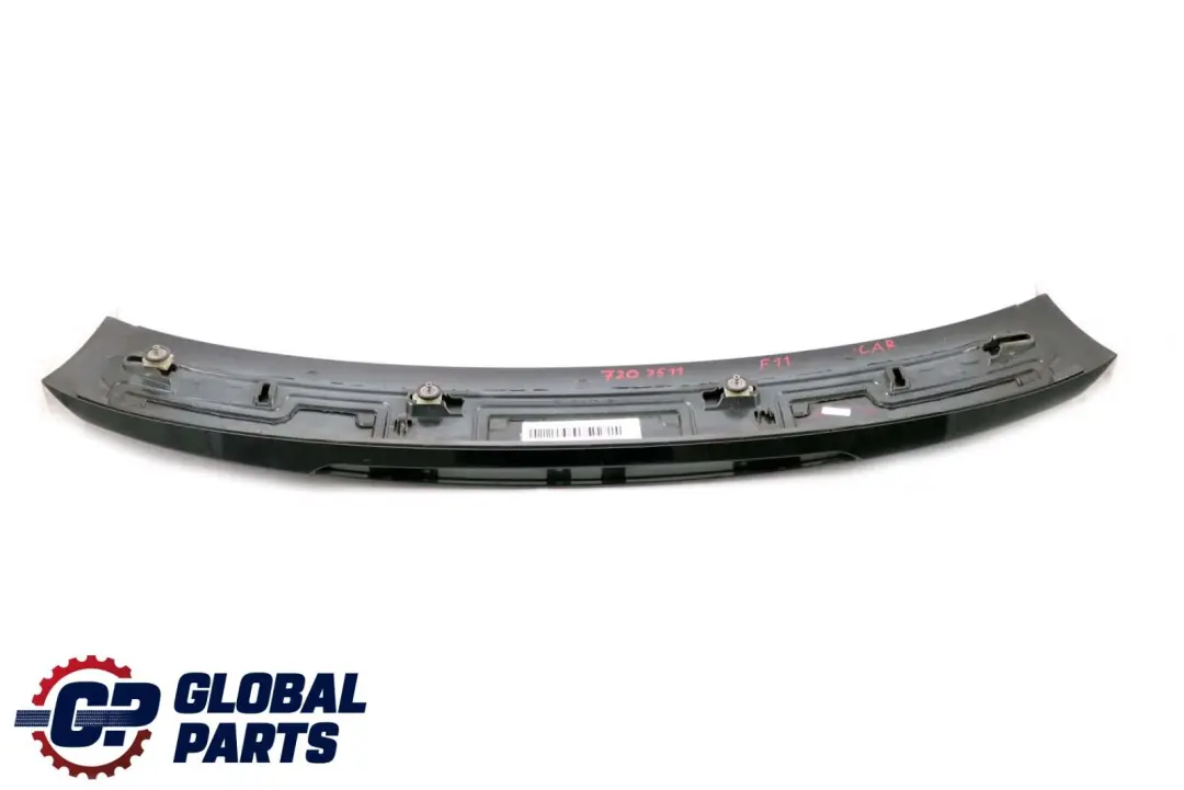 Spoiler Carbonschwarz Metallic Black - 416 7206564 to BMW F11 Tailgate Rear with Part number 7207511 BMW F11 Tailgate Rear Spoiler Carbonschwarz Metallic Black - 416 7206564 - SKU 7207511-CAR - Part number 7207511