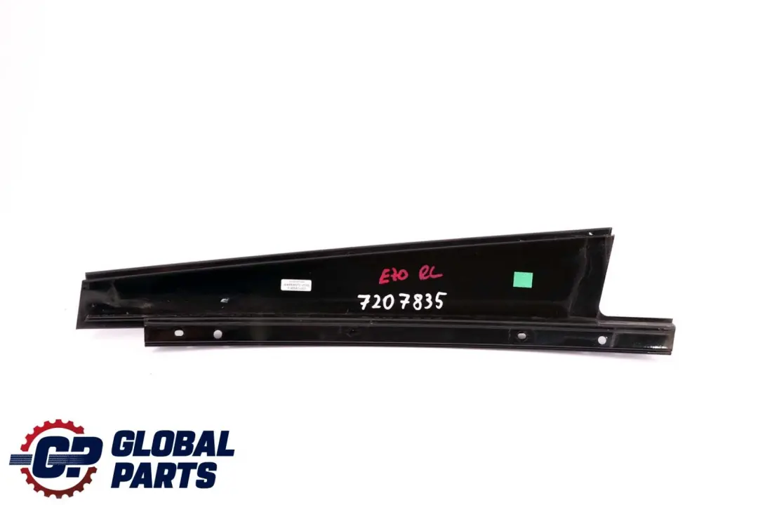 BMW X5 Series E70 Finisher Window Frame B-pillar Rear Left N/S High Gloss - SKU 7207835 - Part number 7207835