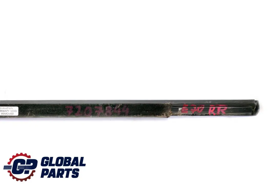 BMW X5 E70 Destra Posteriore Porta Esterna Weatherstrip High Gloss - SKU 7207844 - Numero di parte 7207844