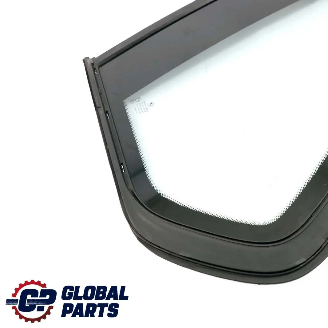 BMW X5 E70 Green Side Window With Gasket Rear Left N/S Glass AS2 - SKU 7207881 - Part number 7207881