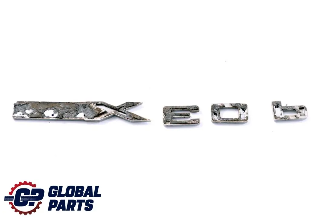 Lettering XDRIVE 30d Emblem Logo Trim Chrome to BMW X6 Series E71 with Part number 7208555 BMW X6 Series E71 Lettering XDRIVE 30d Emblem Logo Trim Chrome - SKU 7208555 - Part number 7208555