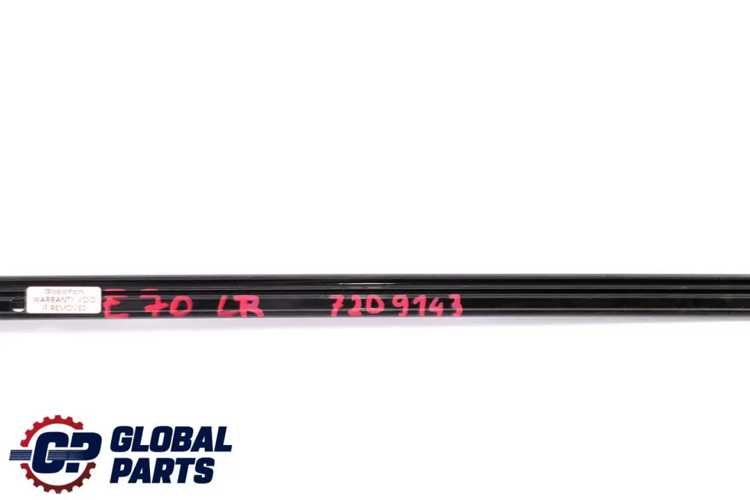 BMW X5 E70 Paraurti Esterno Porta Posteriore Sinistra Nero Lucido Glanzschwarz - SKU 7209143 - Numero di parte 7209143