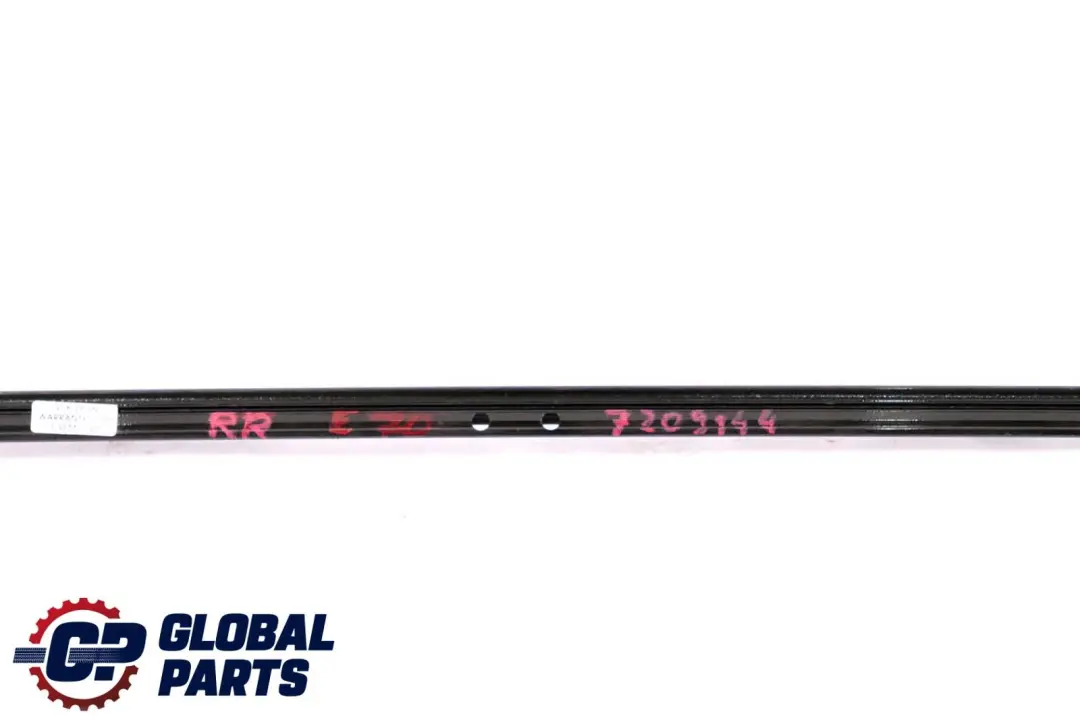 Puerta Trasera Derecha Burlete Exterior Negro Brillante para BMW X5 E70 con número de pieza 7209144 BMW X5 E70 Puerta Trasera Derecha Burlete Exterior Negro Brillante - SKU 7209144 - Número de pieza 7209144