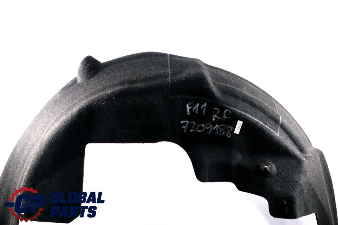 Arch Rear Right O/S Wheel Housing Cover to BMW F11 Wheel with Part number 7209188 BMW F11 Wheel Arch Rear Right O/S Wheel Housing Cover - SKU 7209188 - Part number 7209188
