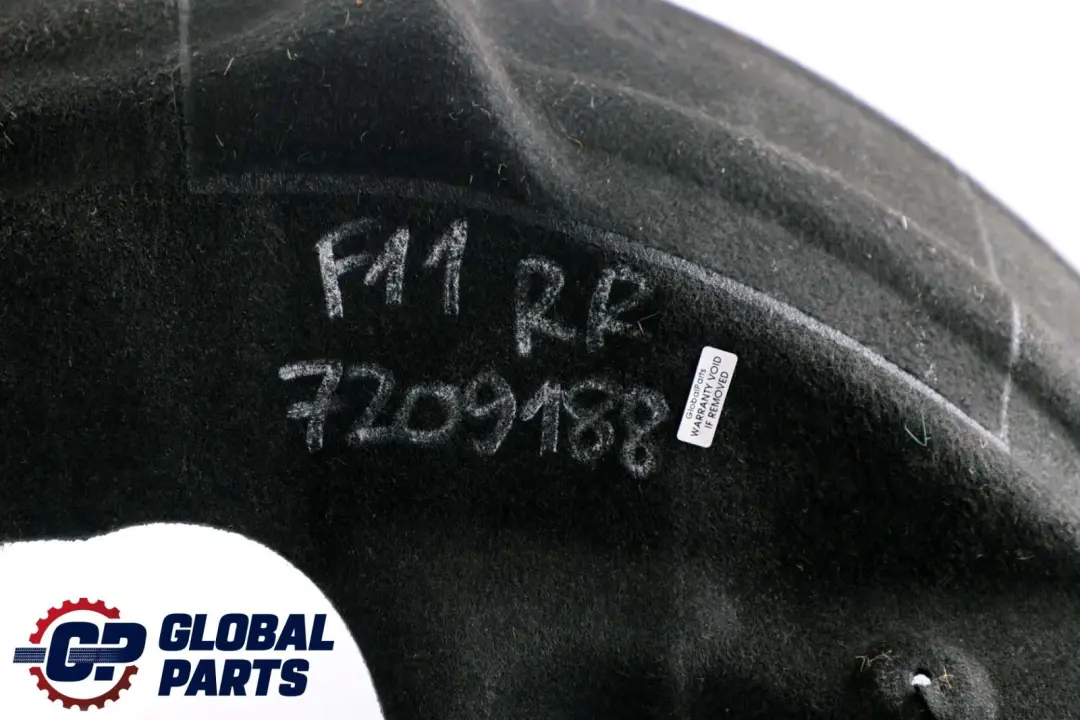 BMW F11 Cache De Passage De Roue Arrière Droit - SKU 7209188 - Numéro de pièce 7209188