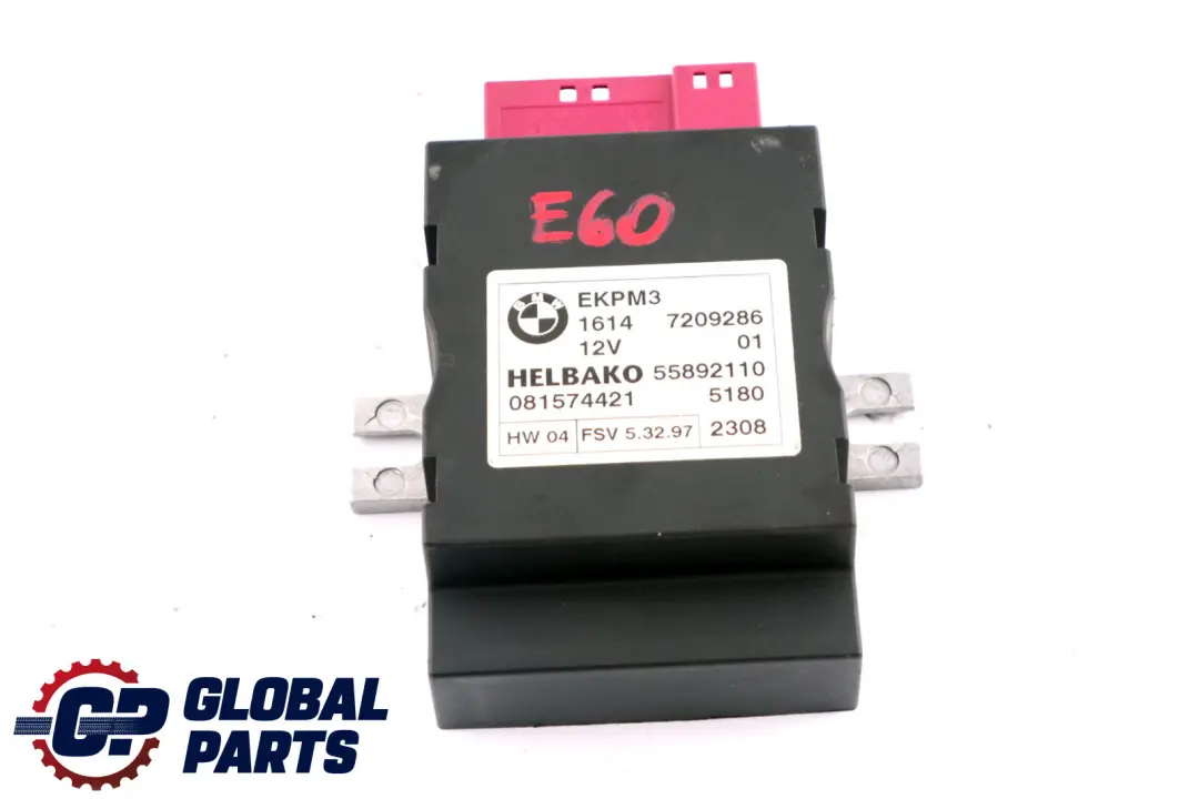  Control Unit BMW E60 E61 E81 E87 E90 For Fuel Pump ECU - SKU 7209286 - Part number 7229173