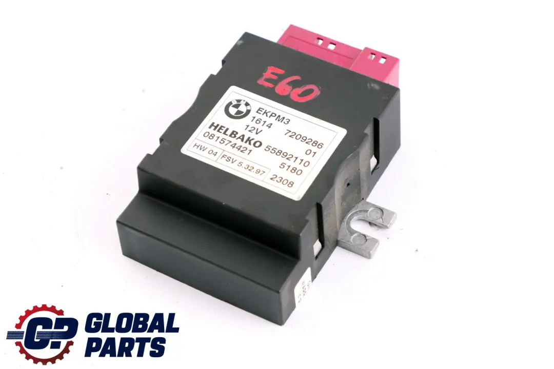 BMW E60 E61 E81 E87 E90 Unidad De Control Bomba Combustible ECU - SKU 7209286 - Número de pieza 7229173