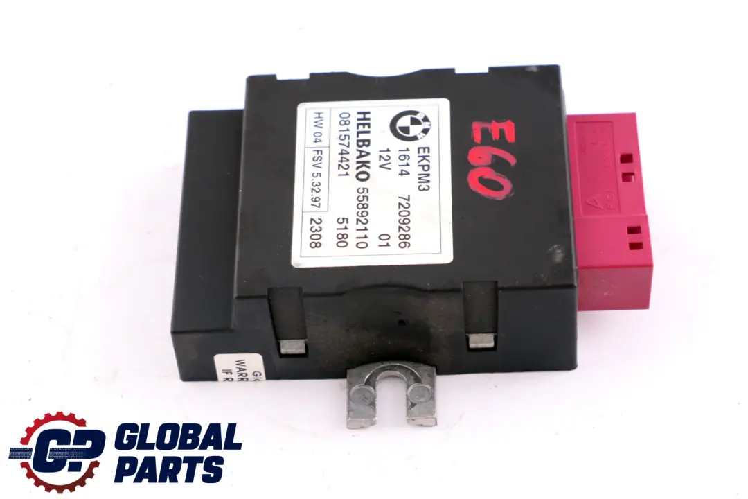 BMW E60 E61 E81 E87 E90 Unidad De Control Bomba Combustible ECU - SKU 7209286 - Número de pieza 7229173