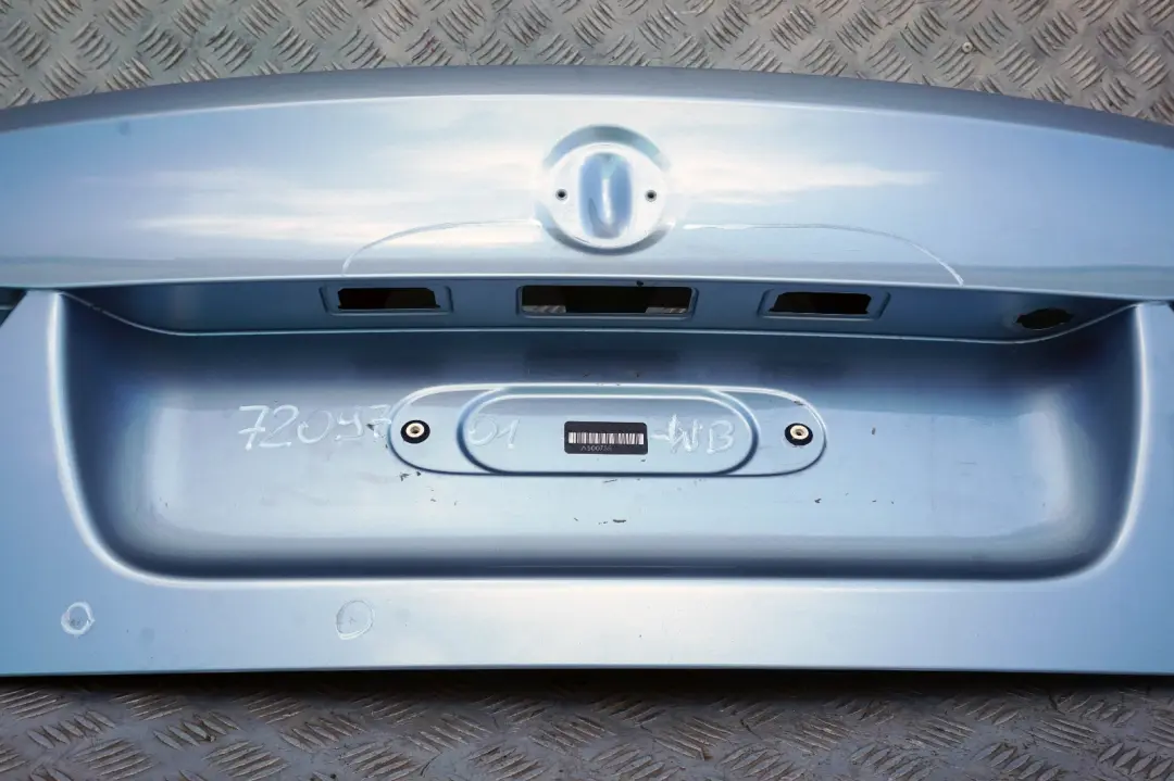 Trunk Boot Lid Tailgate Bootlid Bluewater Water Blue to BMW 3 Series E90 LCI Rear with Part number 7209701 BMW 3 Series E90 LCI Rear Trunk Boot Lid Tailgate Bootlid Bluewater Water Blue - SKU 7209701-WB - Part number 7209701