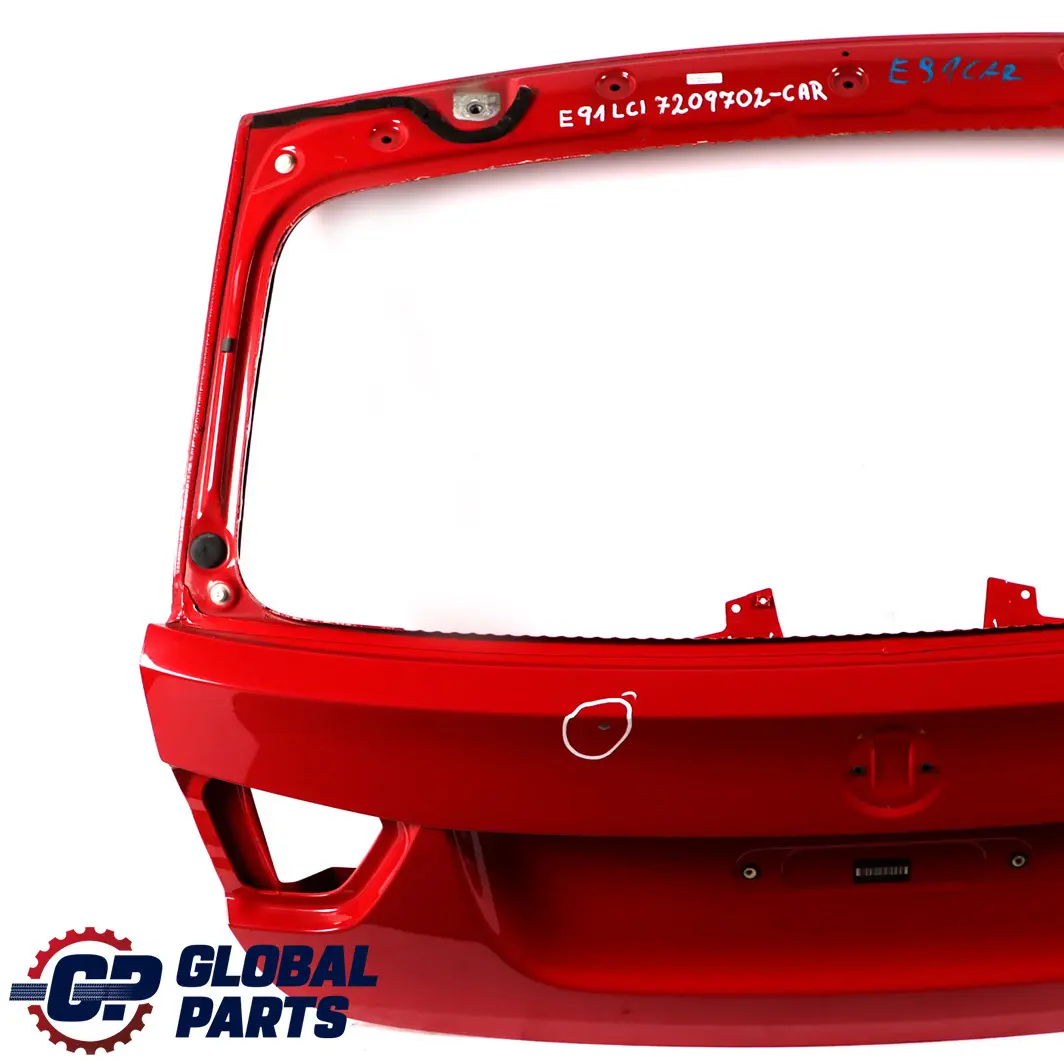 Trunk Lid Boot Tailgate Rear Karmesinrot Crimson Red A61 to BMW 3 E91 LCI Touring with Part number 7209702 BMW 3 E91 LCI Touring Trunk Lid Boot Tailgate Rear Karmesinrot Crimson Red A61 - SKU 7209702-KAR - Part number 7209702