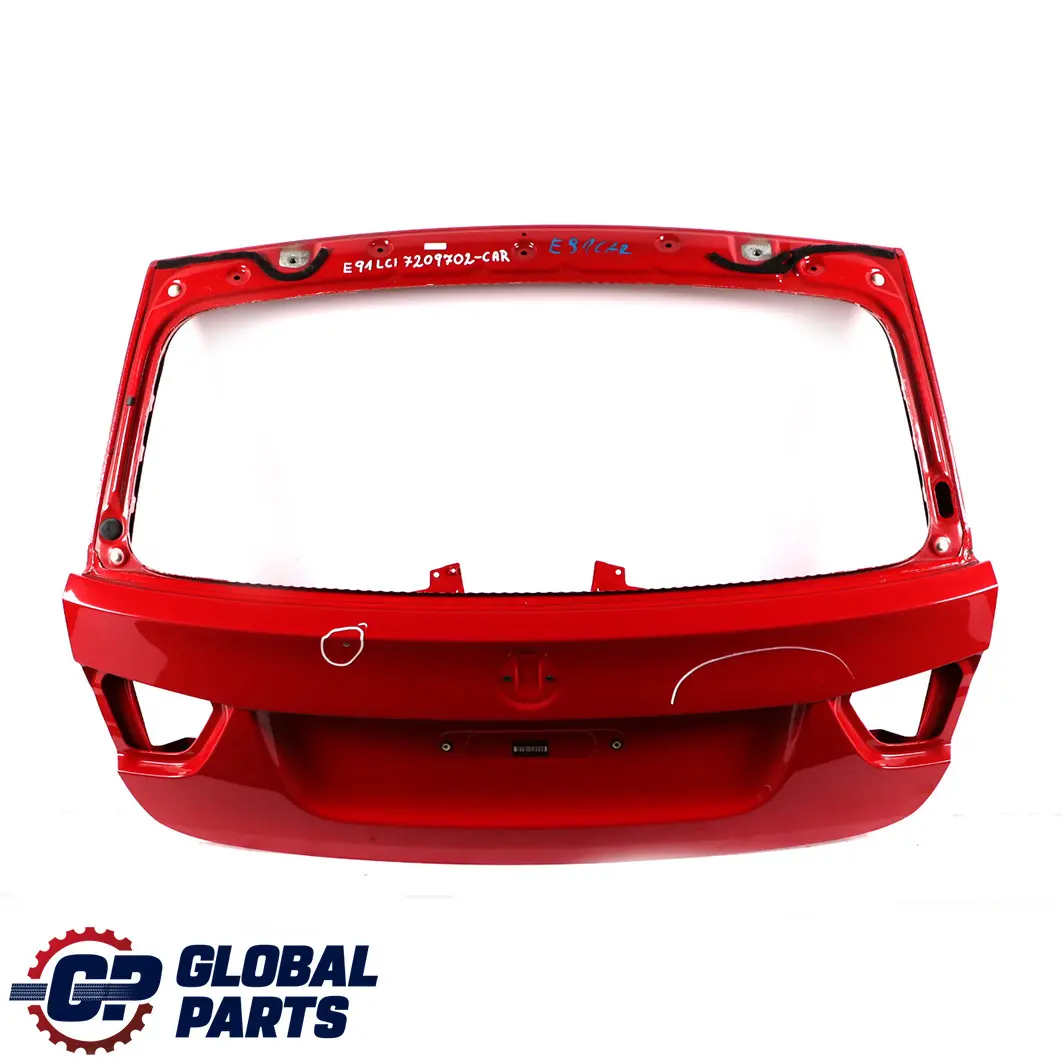 Trunk Lid Boot Tailgate Rear Karmesinrot Crimson Red A61 to BMW 3 E91 LCI Touring with Part number 7209702 BMW 3 E91 LCI Touring Trunk Lid Boot Tailgate Rear Karmesinrot Crimson Red A61 - SKU 7209702-KAR - Part number 7209702