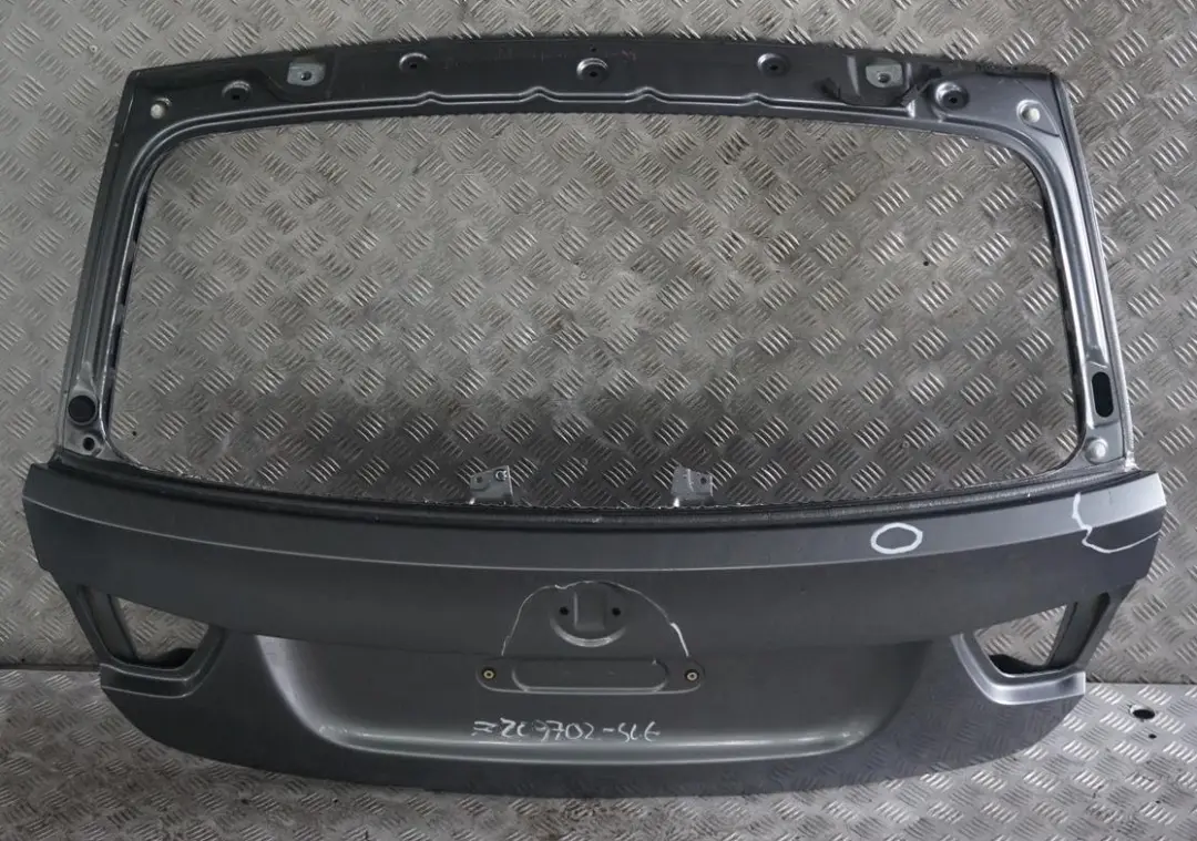 BMW 3 Series E91 LCI Trunk Lid Boot Tailgate Rear Spacegrau Grey Metallic - A52 - SKU 7209702-SCG - Part number 7209702