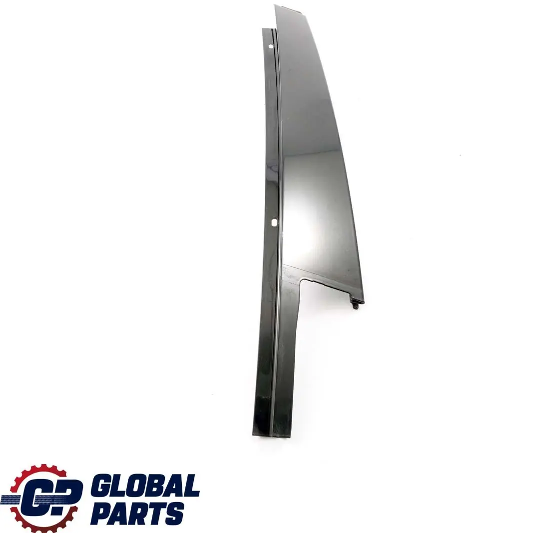 BMW F10 F11 Finisher B-Pillar Trim Cover Puerta Trasera Derecha Glanzschwarz