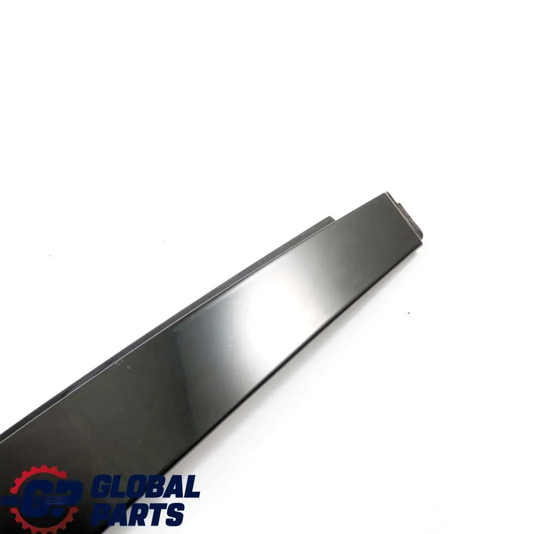 BMW F10 F11 Finisher B-Pillar Trim Cover Right Rear Door O/S Glanzschwarz - SKU 7209716 - Part number 7209716