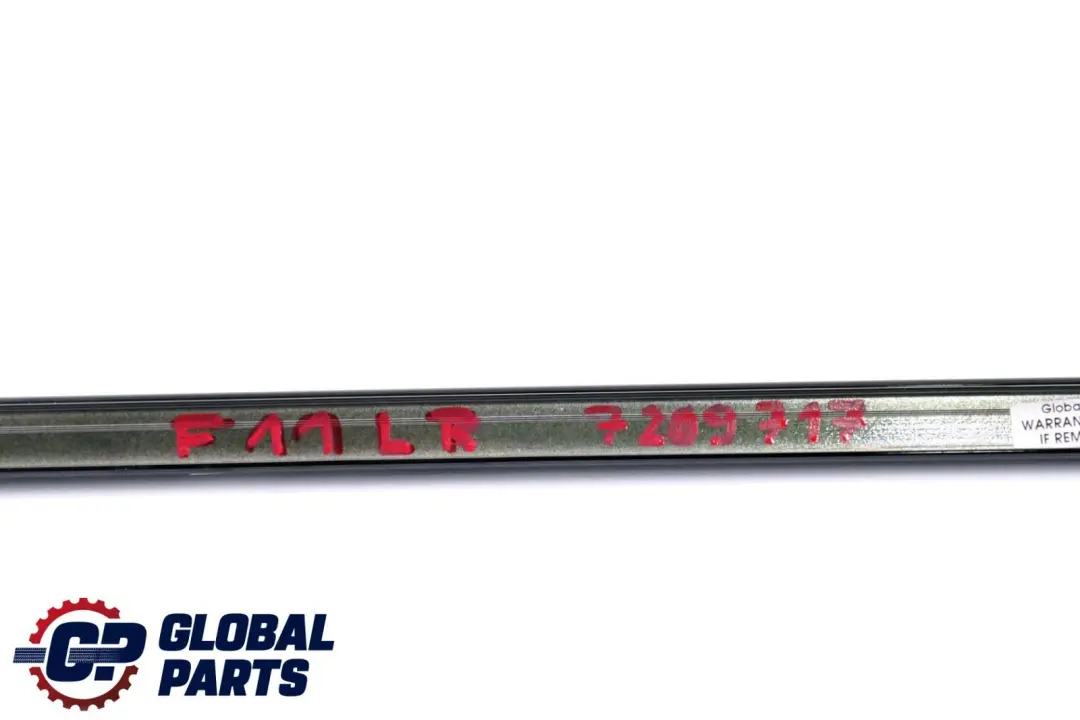 BMW 5 Series F11 F11N Rear Left N/S Window Guide Web Cover Trim Black - SKU 7209717 - Part number 7209717