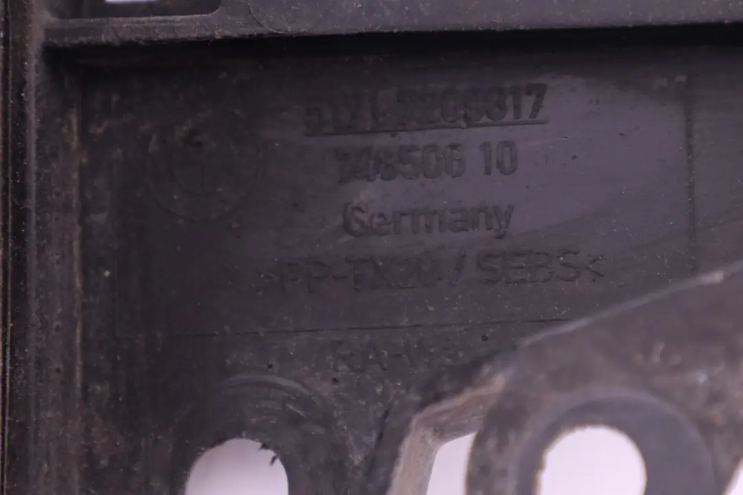 Deflector Lip Rear Left N/S to BMW Z4 Series E89 Cabrio Roadster with Part number 7209817 BMW Z4 Series E89 Cabrio Roadster Deflector Lip Rear Left N/S - SKU 7209817 - Part number 7209817